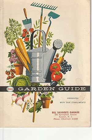 vintage ESSO Garden Guide booklet 1957