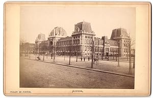 Fotografie unbekannter Fotograf, Ansicht Antwerpen - Anvers, Palais De Justice