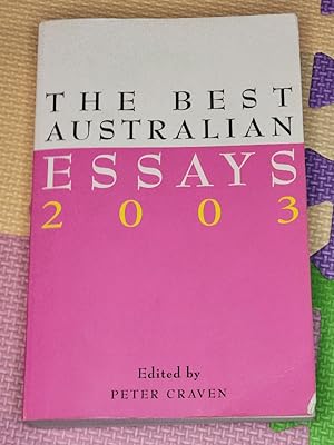 The Best Australian Essays 2003