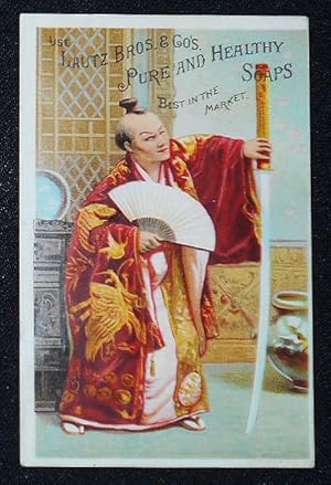 Lautz Bros. & Co. Soap [trade card with chromolithographed illustration of Koko from The Mikado]