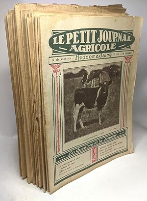34 numéros de "Le Petit Journal Agricole" Hebdomadaire entre le 28 décembre 1924 et le 5 Septembr...