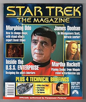 Star Trek the Magazine - March 2000 - James Doohan, Nebula Class Ships, Indied the Enterprise, Ma...