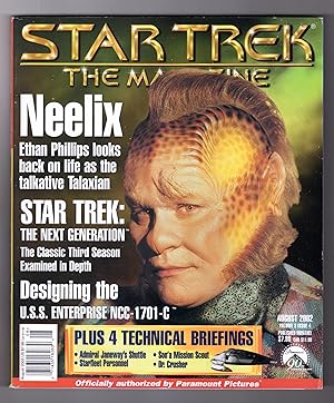 Star Trek the Magazine - August 2002. Neelix; STNG 3rd Season in Depth; Designing the NCC-1701-C;...