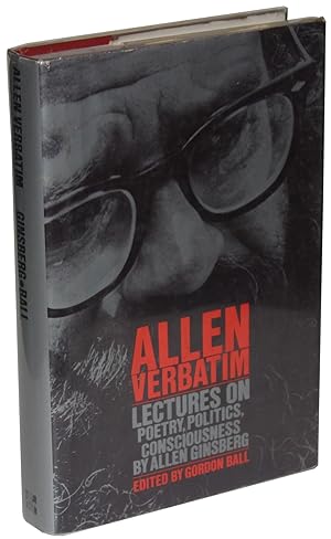 Allen Verbatim Lectures on Poetry, Politics, Consciousness