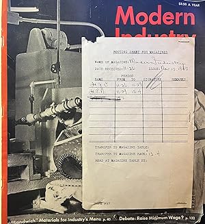Modern Industry Magazine, Volume 10, Number 5, November 15, 1945