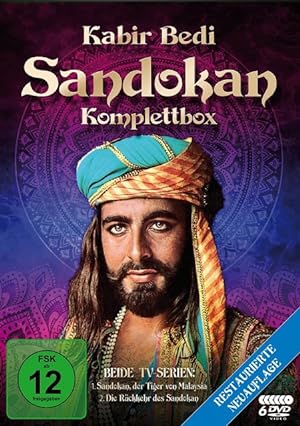 Sandokan - Komplettbox Neuauflage, 6 DVD (Restored Version)