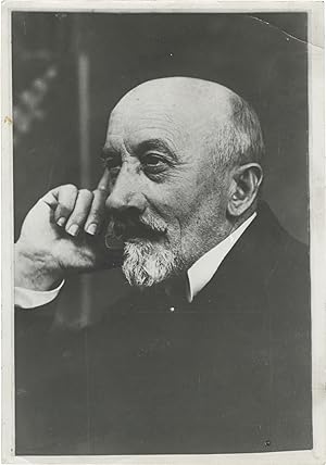 Two original photographs of Georges Méliès