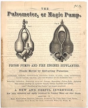 The Pulsometer, or Magic Pump (steam pump)