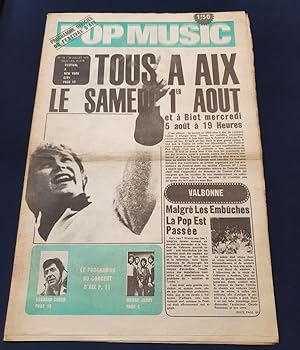 Pop Music ( Magazine ) Numéro 18 - 30 Juillet 1970