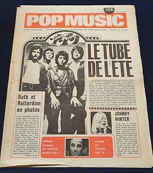 Pop Music ( Magazine ) Numéro 14 - 2 Juillet 1970 Johnny Winter
