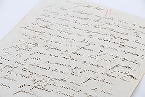 Lettre autographe signée inédite à sa femme Aimée Leclerc à l'aube du traité de Tilsit