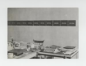 Exhibition postcard: 15 paintings of 1971 from the "Today" Series by On Kawara, bei Konrad Fische...