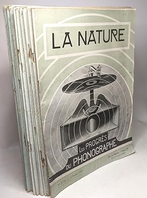 La Nature revue des sciences et de leurs applications à l'art et à l'industrie: 15 volumes entre ...