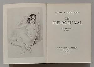 Les fleurs du mal. Illustrations de Chimot.