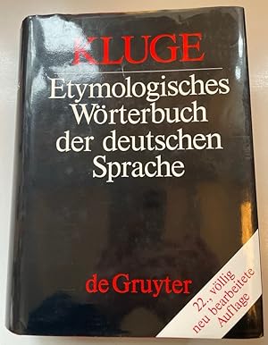 Etymologisches Wörterbuch der deutschen Sprache.