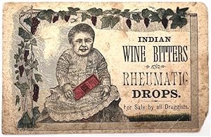 Indian Wine Bitters and Rheumatic Drops