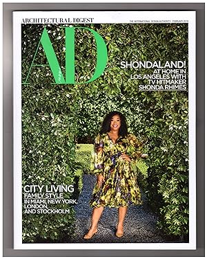 Architectural Digest - February, 2019. City Living; Shondaland; Ralph & Lauren Bush Lauren; Ubald...