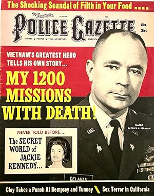 National Police Gazette November 1965 (Major Patrick N. Delavan on cover)
