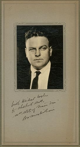 Signed Photograph of Ben Ames Williams