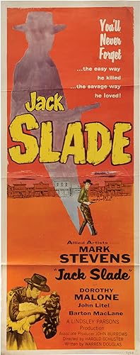 Jack Slade (Original insert poster from the 1953 film)