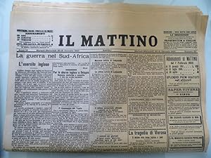 Lotto Ristampa Annata "IL MATTINO Anno IX Gennaio 1900"