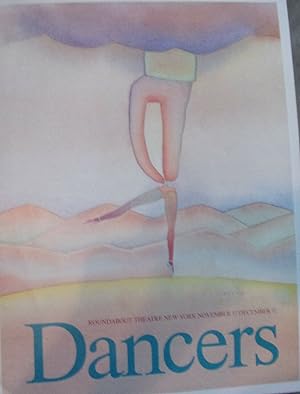 Planche publicitaire d' apres folon  1978 dancers