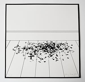 Funereal Leaves Lying on Floor Boards, One of 25 copies