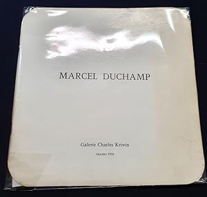 Marcel et Mat - Catalogue Marcel Duchamp de l'exposition a la galerie Kriwin en 1974