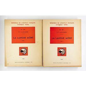 La Langue More. Two volumes.