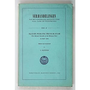 Sja'ir Perang Mengkasar. (The Rhymed Chronicle of the Macassar War) by Entji' Amin. Edited and tr...