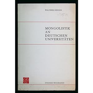 Mongolistik an Deutschen Universitaten.