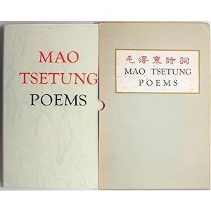 Mao Tsetung Poems.