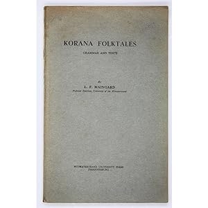 Korana Folktales. Grammar and Texts.