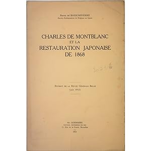 Charles de Montblanc et la restauration japonaise de 1868.