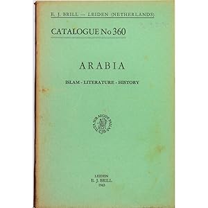 Arabia. Islam - Literature - History.