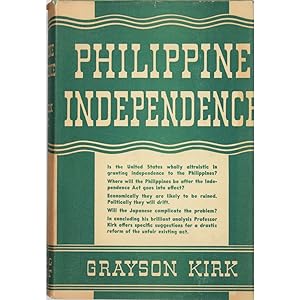 Philippine Independence. Motives, problems, and prospects.