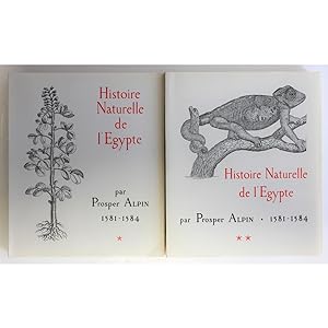 Histoire naturelle de l'Egypte, 1581-1584. [Two volumes.]