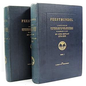 Feestbundel uitgegeven door het Koninklijk Bataviaasch Genootschap van Kunsten en Wetenschappen. ...