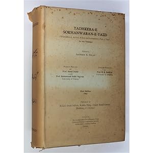 Tadhkera-e Sokhanwaran-e-yazd (Biographies of Ancient, Modern and Contemporary Poets of Yazd). In...
