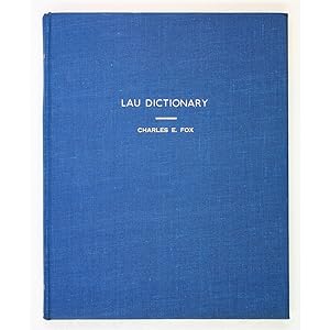 Lau Dictionary with English Index.