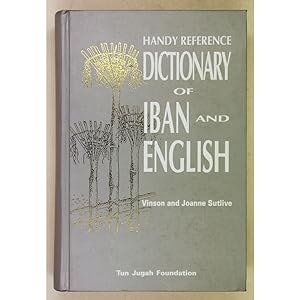 Handy Reference Dictionary of Iban and English.
