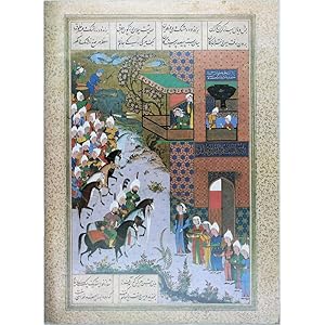 Persian Miniatures. An exhibition of seventeen pages from the Houghton Shahnameh. Text by Toby Falk.