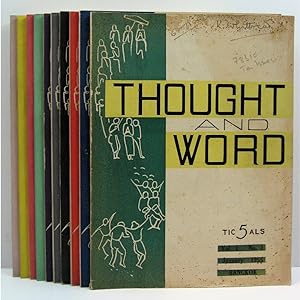 Thought and Word. Volume I, Nos.1-10, January - November 1955.