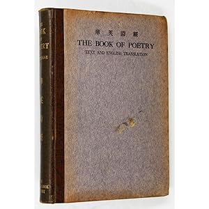 The Book of Poetry. Chinese text with English translation.