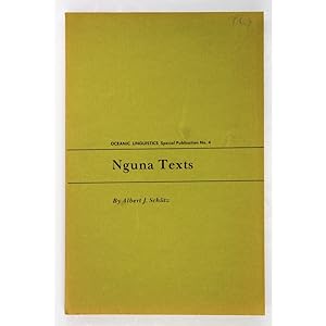 Nguna Texts. A collection of traditional and modern narratives from the Central New Hebrides.