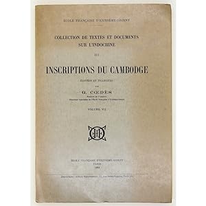 Inscriptions du Cambodge. Volume VII.