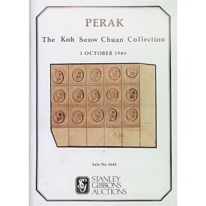 Perak. The Koh Seow Chuan Collection. To be sold by public auction on Friday 3 October 1986.