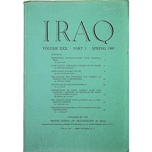 Iraq. Volume XXX. Part 1.