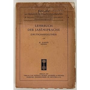 Lehrbuch der Jabemsprache (Deutsch-Neuguinea).