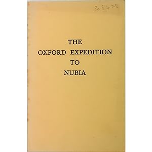 The Oxford Expedition to Nubia.